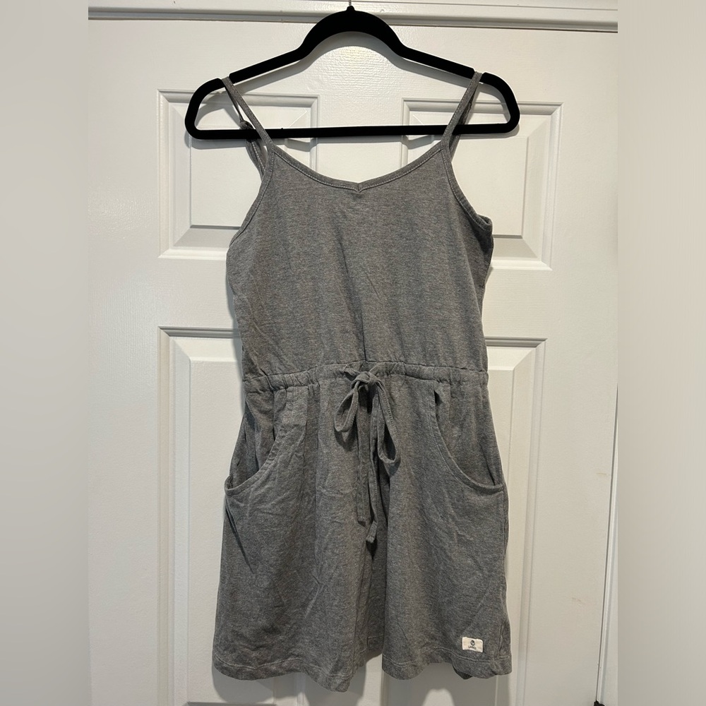 Lagaci Size L gray jersey dress